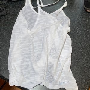 Nike White Tank Top